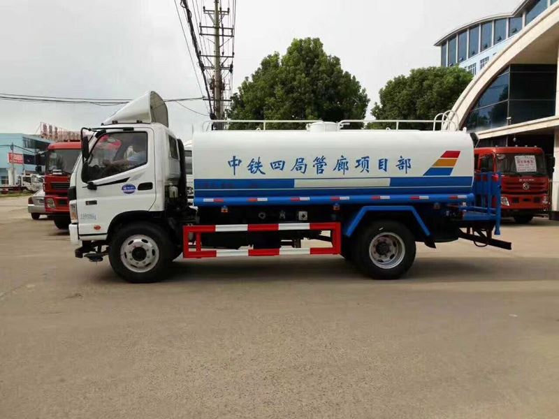 10噸灑水車租一個月多少錢_福田歐馬可10方綠化灑水車廠家價格3