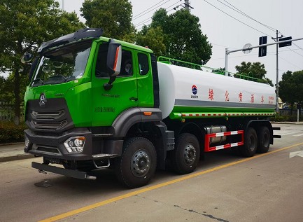 國六重汽豪瀚N5G前四后八25方灑水車圖片 國六重汽豪瀚N5G前四后八25方灑水車圖片