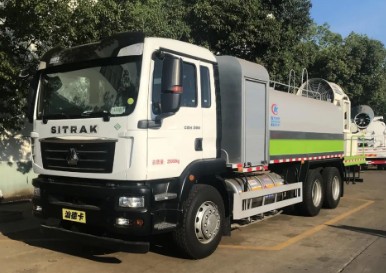 國六16方重汽汕德卡天然氣抑塵車 國六16方重汽汕德卡天然氣抑塵車