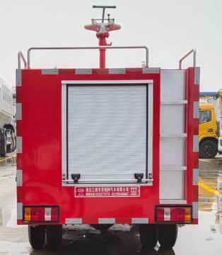 消防車后尾部圖片 消防車后尾部圖片