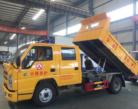 國六江鈴雙排座自卸車圖片 國六江鈴雙排座自卸車圖片