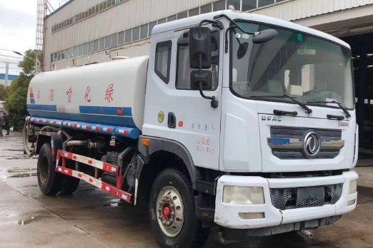 二手15方康機(jī)180馬力灑水車_二手東風(fēng)多利卡d9灑水車5