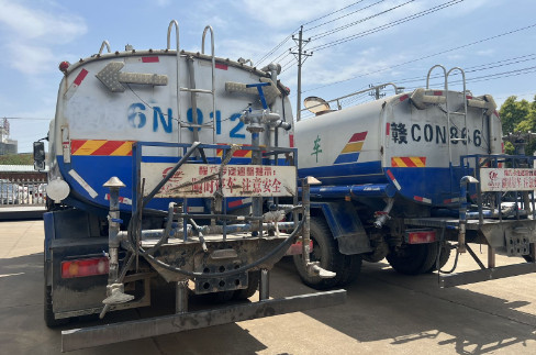 二手15方灑水車_二手國五東風華神T5灑水車4