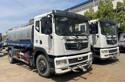 二手15方灑水車_二手國五東風華神T5灑水車5